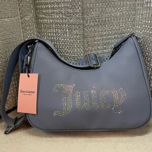 New!! Juicy Couture slate obsession crossbody